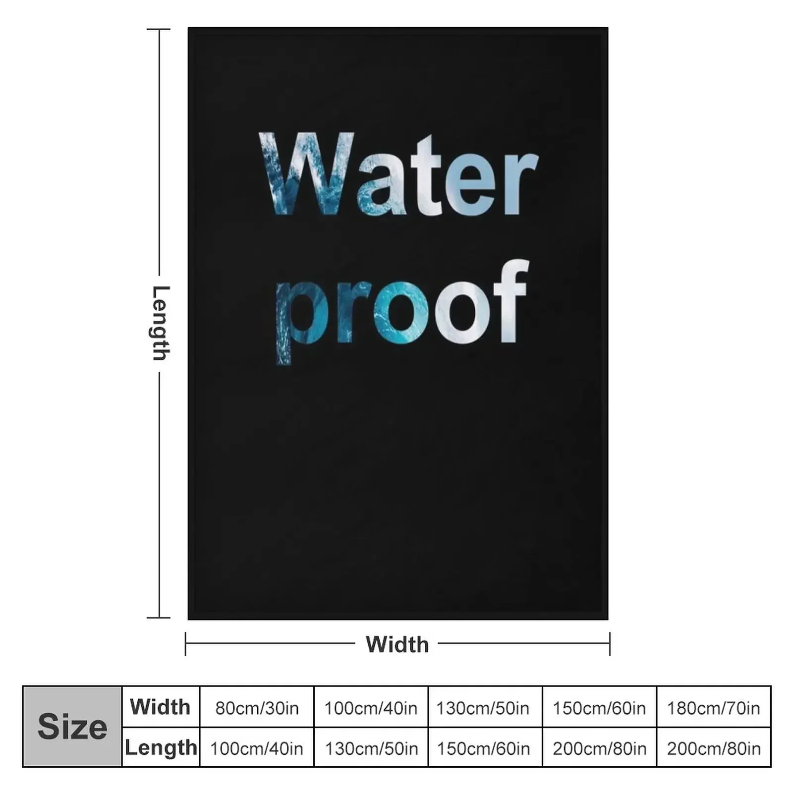 بطانية رمي مقاومة للماء للتخييم كبيرة جدًا منقوشة ناعمة لبطانيات السفر #2