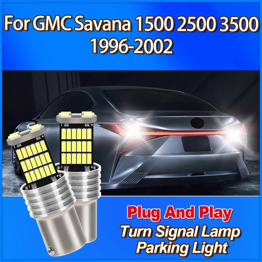 Roadsun Super Bright BAY15D 1157 P21/5W Turn Signal Lamp Parking Light For GMC Savana 1500 2500 3500 1996 1997 1998 1999-2002