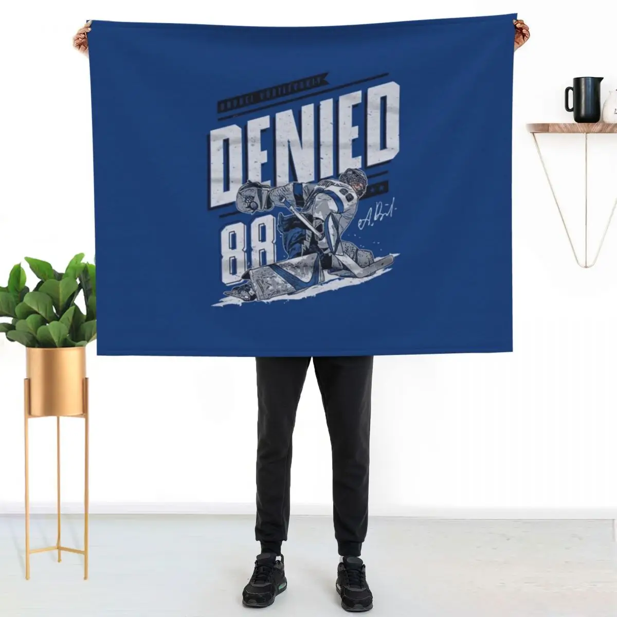 

Andrei Vasilevskiy Throw Blanket Fuzzy Plush Throw Blanket for Sofa Chair
