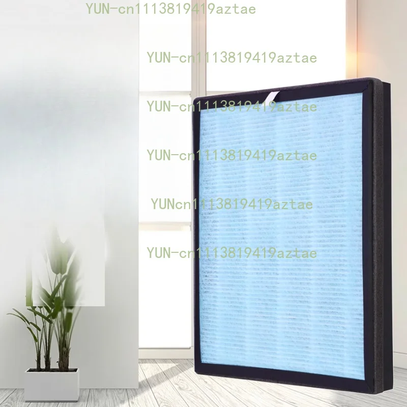 Multi-Layer HEPA Air Purifier Filters with Activated Carbon Universal Replacement Cartridge Compatible All Brands Odor Removal