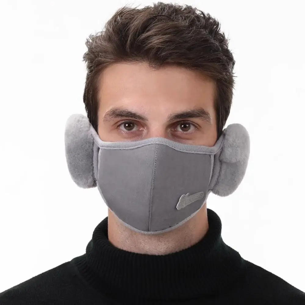 Mode Ademend Fietsen Volwassen Oorbeschermers Koudbestendig Oorlelletje Dames Winter Warme Maskers Winddicht Oor Cover Unisex