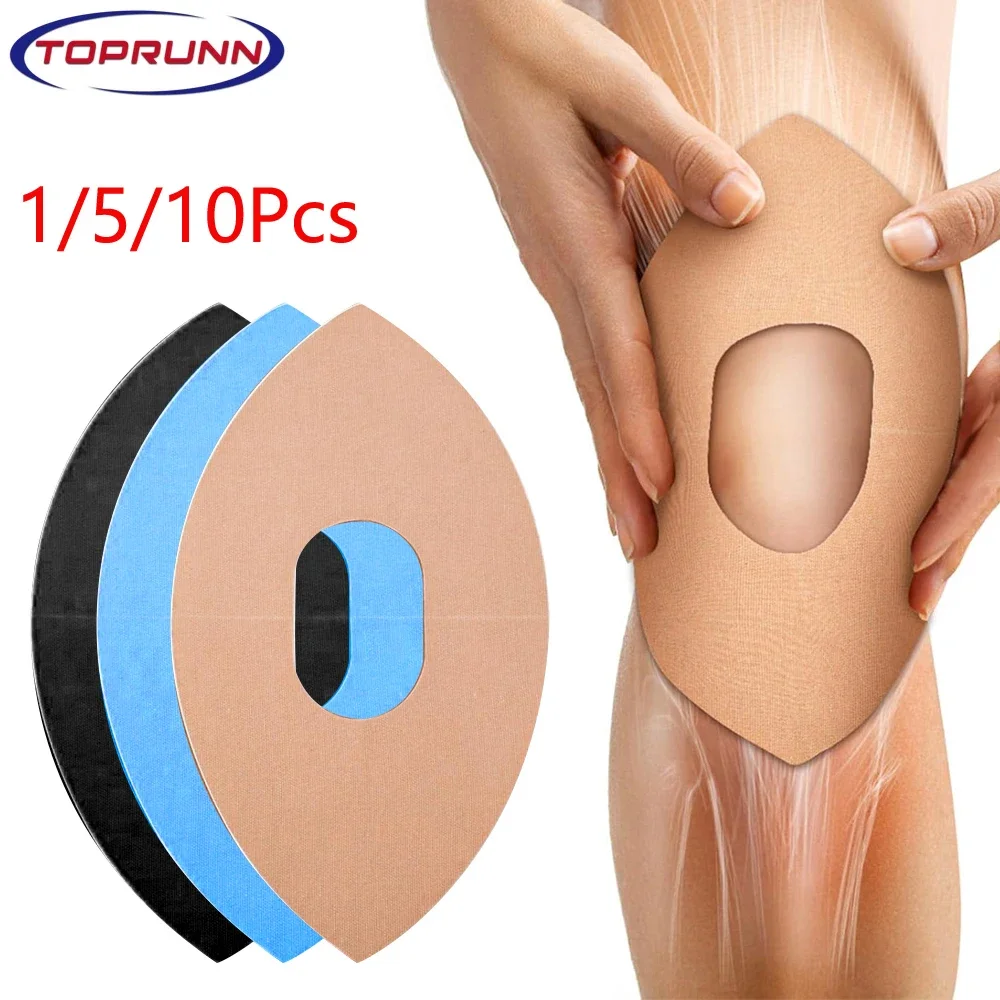 1/5/10 PCS Kinesiology Tape for Knees Pain Relief Elastic Waterproof Athletic Knee Tape for Support Stability Sports