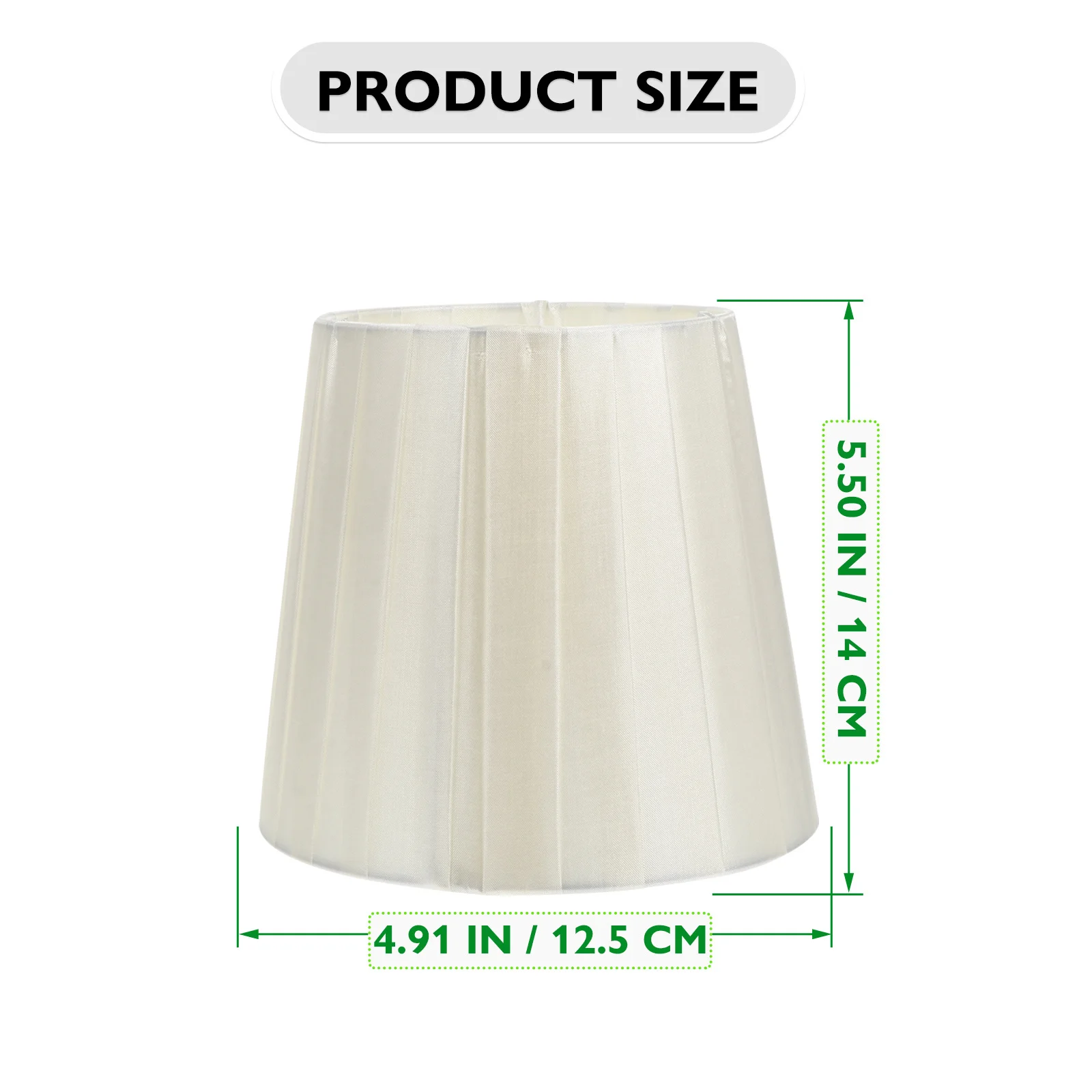 

1Pcs Exquisite Cloth Lampshade Clip Bulb Type for Wall Floor Ceiling Lamps Durable Stylish Light Cover Home Decor