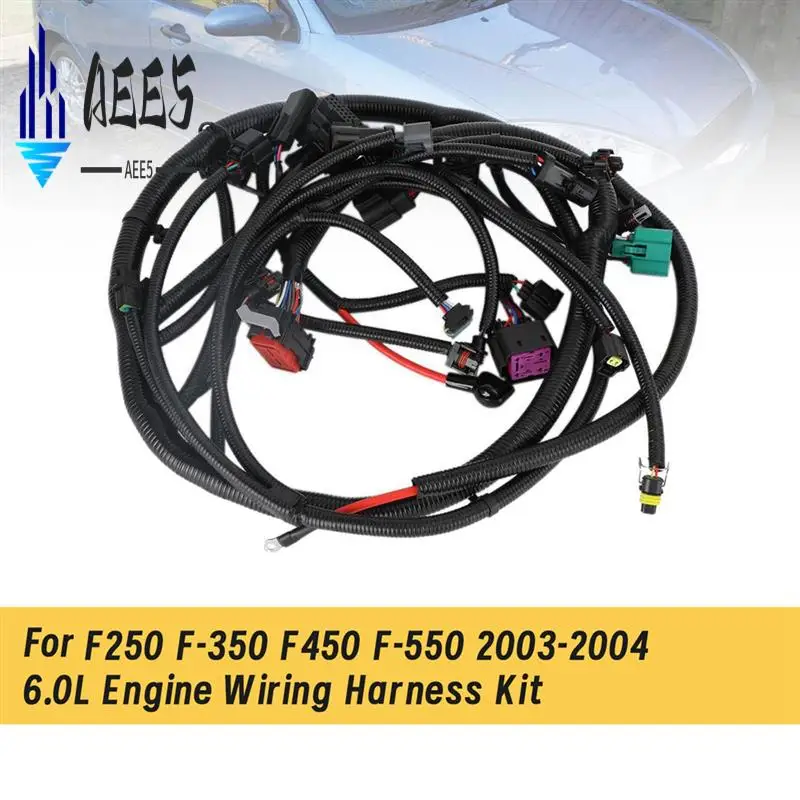 

Комплект жгутов проводов двигателя AEE5-6.0L 3C3Z-12B637-BA 3C3Z12B637BA для Ford F250 F-350 F450 F-550 2003-2004 D265-3C3Z-M7