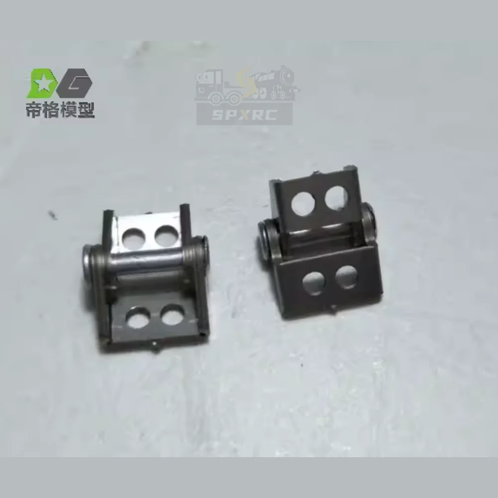 6 pçs metal reboque caixa de carga dobradiça atualização para 1/14 tamiya rc scania 770s volvo benz man 56352 trator caminhão carro brinquedo peças