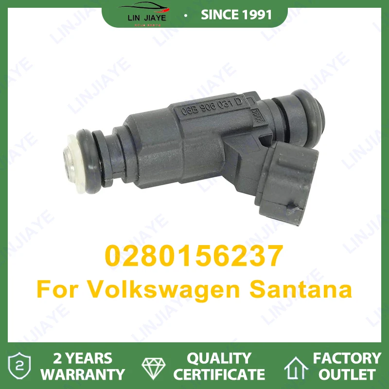 

1/4 шт. топливная форсунка для volkswagen SANTANA 3000 passat B5 BSA OEM:0280156237 06B906031D
