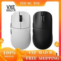 VXE MAD R Series Mouse Ultra Lightweight Wireless Mouse Ergonomic Gaming Dual-Mode E-Sports Mouse Paw3395 Office Accessories