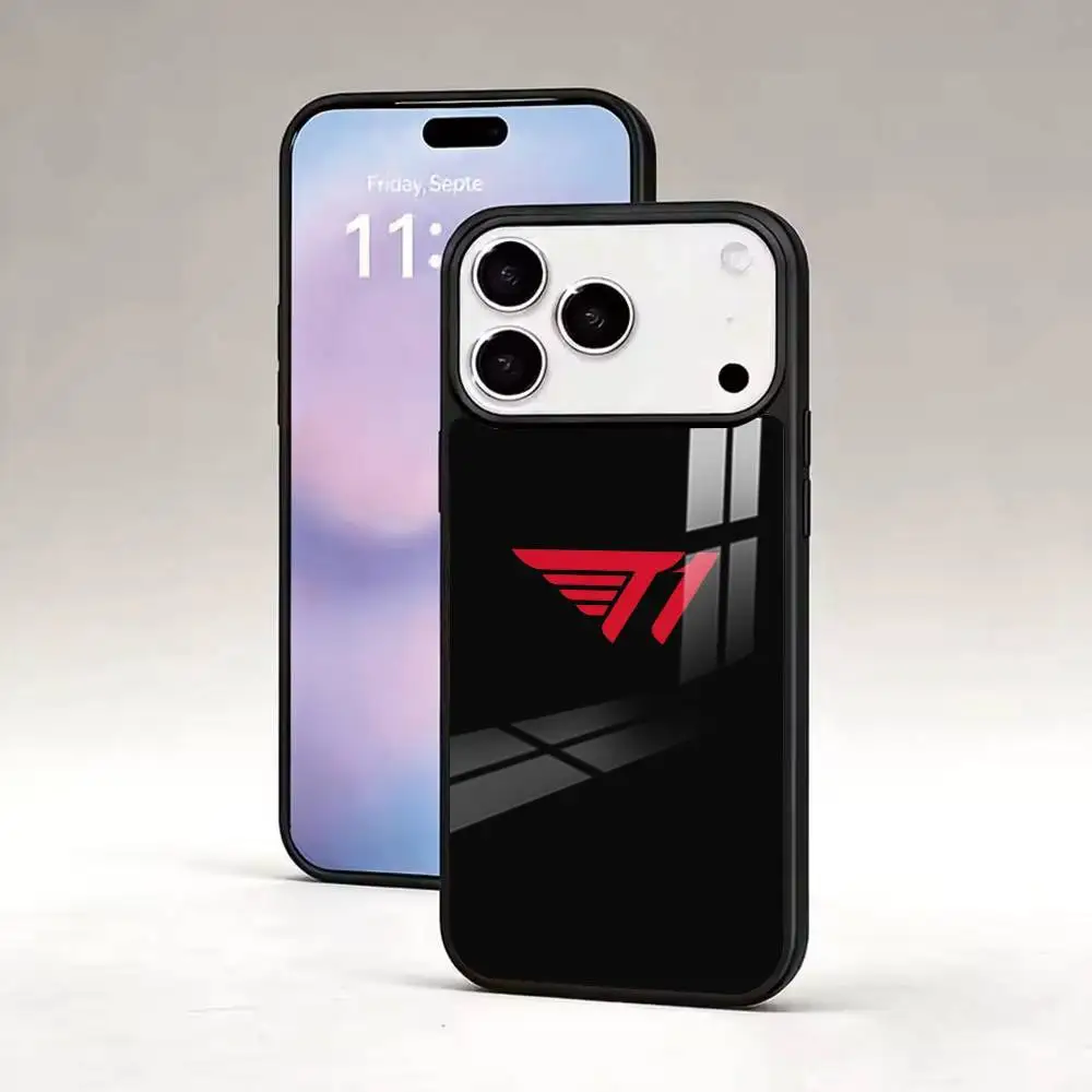 Cool t-T1 E-gaming Design Phone Case For iPhone17,16,15,14,13,Plus,Pro Magnetic Supports Magnetic Wireless Charging