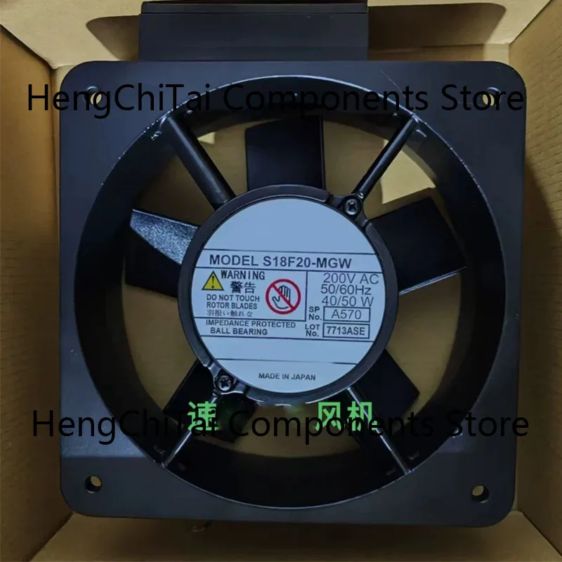 Original 100% Working S18F20-MGW 200V 40/50W 18CM Cooling fan ventilation