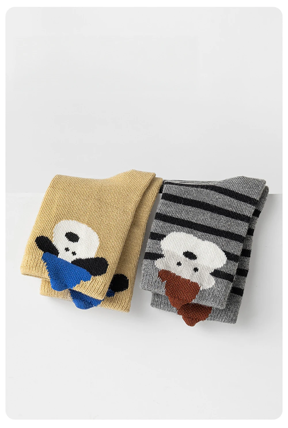 5 Paar MILANCEL Kindersocken 0-12T Cartoon-Tier-Mädchen-Herbstsocken Niedliche, bequeme Kindersocken für Jungen – Detail 9