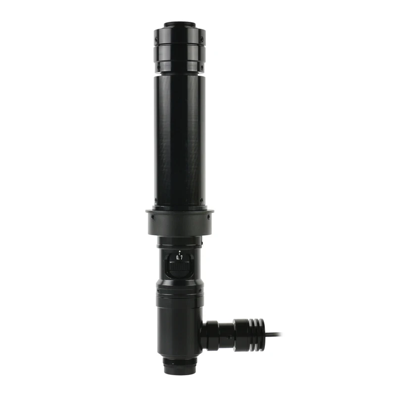 Imagem -02 - Coaxial Light Optics Ccd Cmos Câmera Microscópio Zoom Monocular c Lente de Montagem para Telefone Touch Lcd Ito Pcb Verifique 400x 800x 1000x