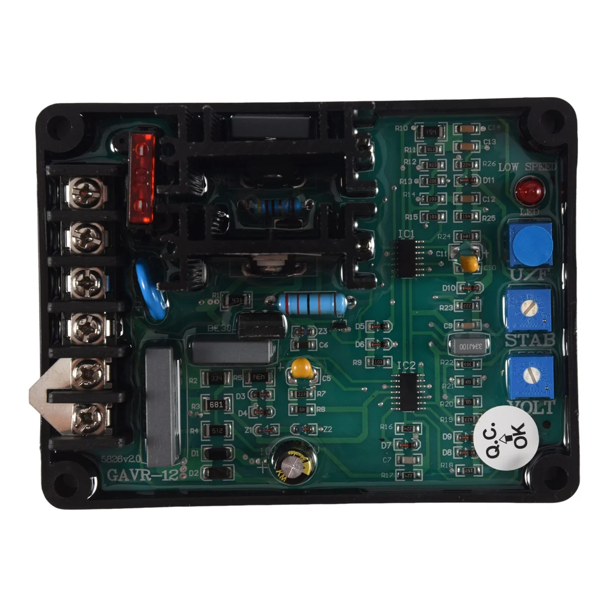 GAVR-12A GAVR 12A AVR для генератора, автоматический регулятор напряжения, плата регулятора напряжения, аксессуары для генератора