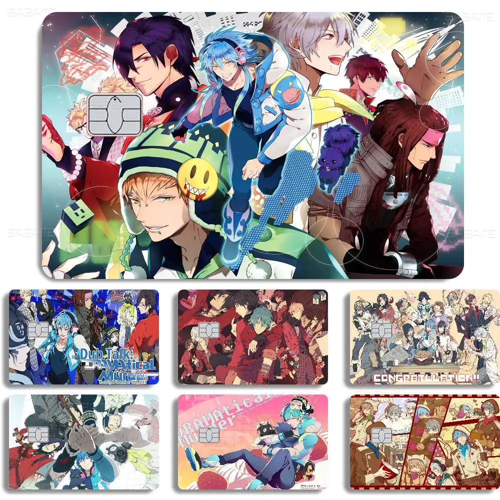 BL Game Dramatical Murder Various Anime Bank Credit Cards Bus Pass Stickers Decoration Waterproof Stickers Collection Toys Gifts