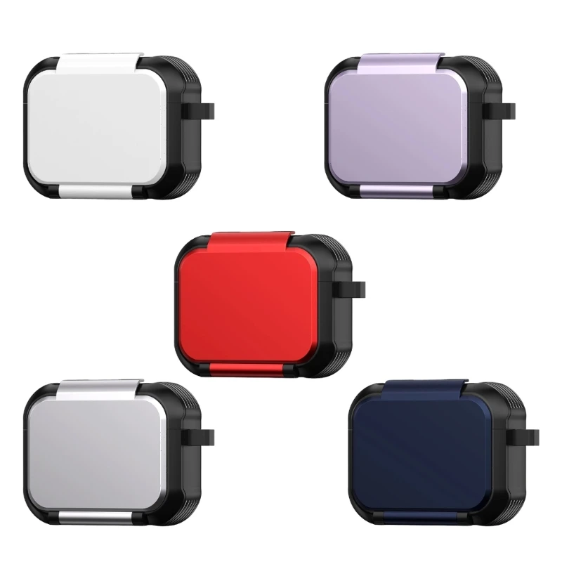 

U55B Compact Earphone Protector Skin With Built In Mirror And Stand for Earbud