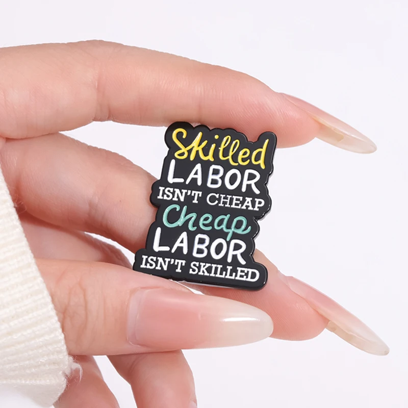 Alfileres esmaltados de Humor sarcástico, laberín habilidad personalizado, broches no económicos, insignias de solapa, regalo de joyería divertido para amigos