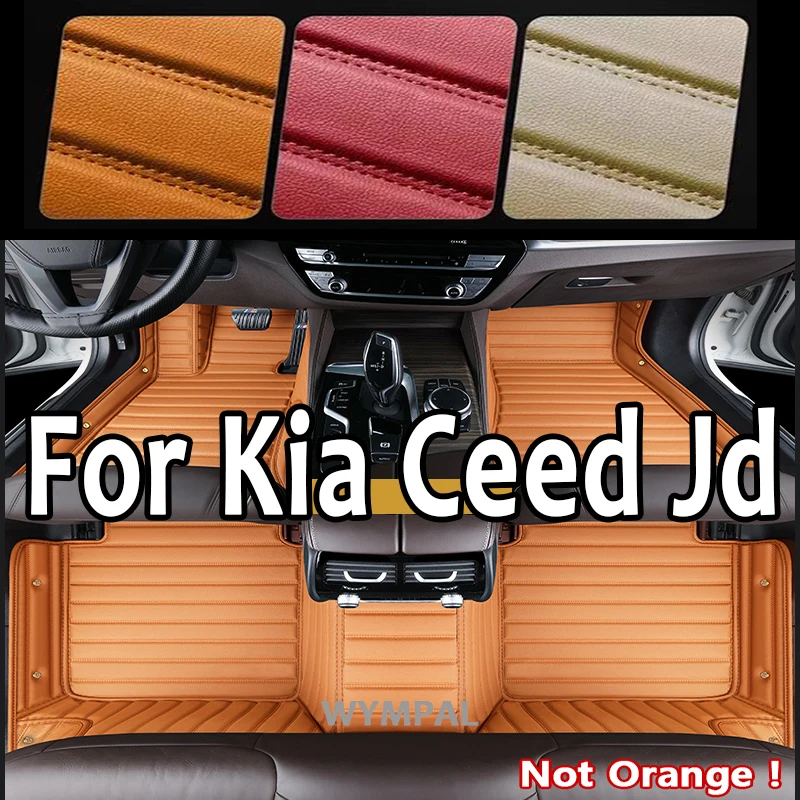 

Luxury Car Floor Mat For Kia Ceed Jd 2014 2015 2016 2017 2018 2019 2020 Man Non-Slip Luxury Woman Foot Pad Auto Interior Rugs