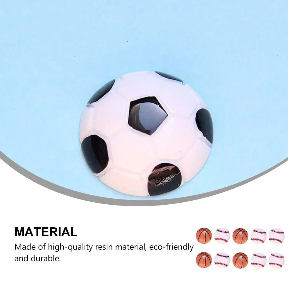 

30Pcs Resin Ball Accessories DIY Crafts Pendant Keychain Headwear Micro Landscape Durable Ecofriendly Creative Gift Idea