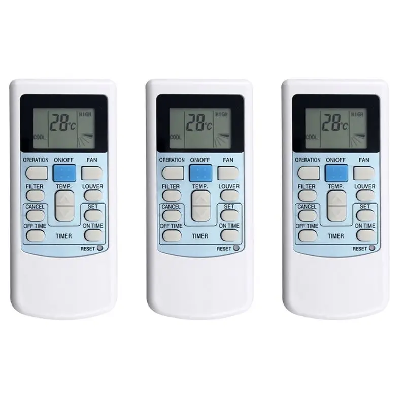 ABKN-3X Remote Control Replace For Hitachi A/C Air Conditioner PC-LH3A PC-LH6 PC-LH6Q RAR-3V2 RAR-2P2 RAR-3U1 RAR-5F1