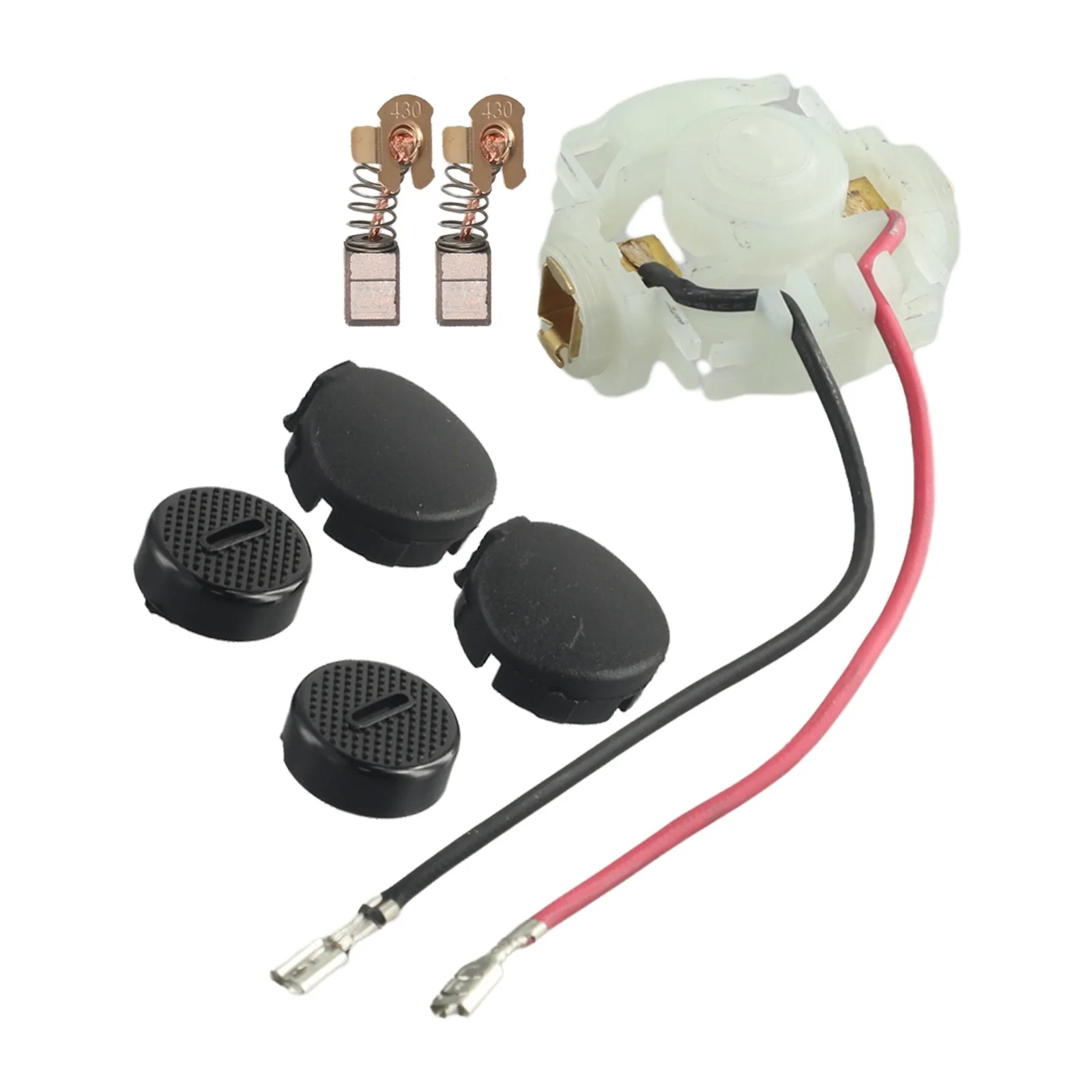 7 قطعة حامل فرشاة كربون أداة اكسسوارات غطاء معدني Makitas BGA450 BGA452 DGA452 BGD800 BGD801 BJS101 BJS160 BJS161 BGA402