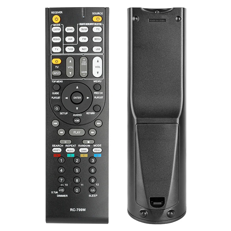 RC-799M For Onkyo Remote Control Replacement, For Onkyo AV Receiver HT-S3500 HT-R391 HT-R548 HT-RC330 HTS3500 HTR391 HTR548 HTRC