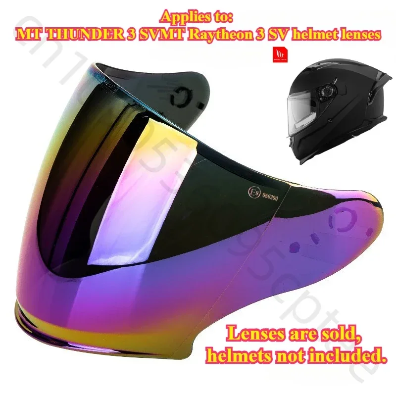 Helmet Shield for MT THUNDER 3 JET EXPERT Model Anti Scratch Helmet Glass 5 Color Available MT Helmet Visor