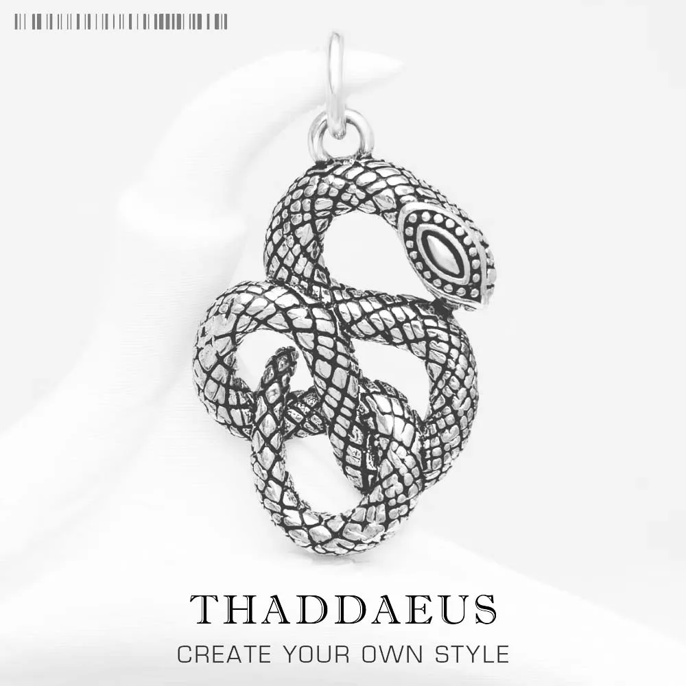 

Pendant Snake Brand New Fine Jewelry Europe Accessorie 925 Sterling Silver Soul Gift For Woman