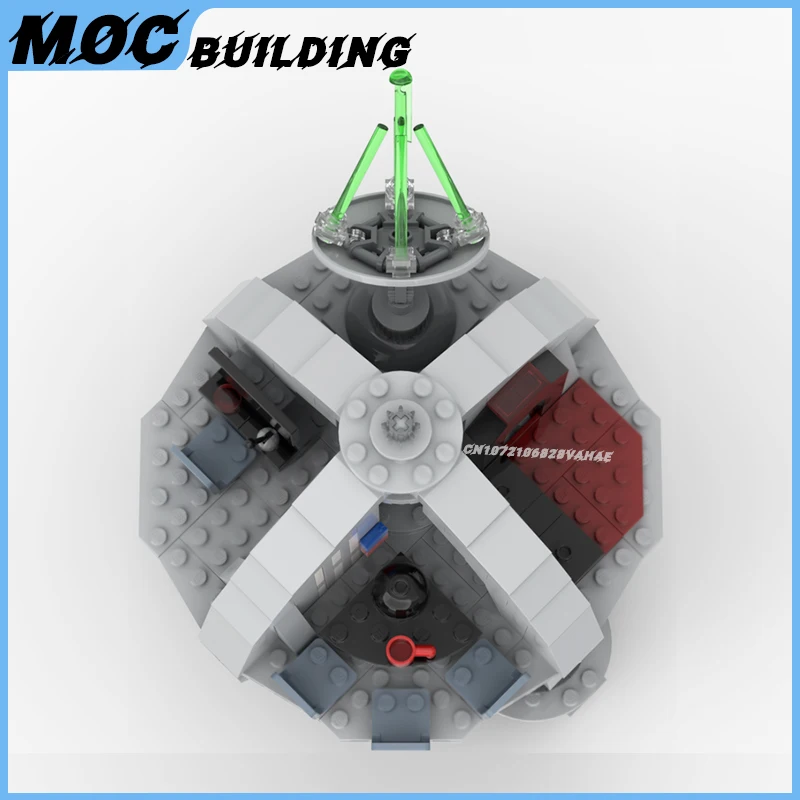 MOC Building Blocks Space Movie Scene Imperial Conference Interrogate Room Playset Model DIY Assembly Bricks Toy Collection Gift