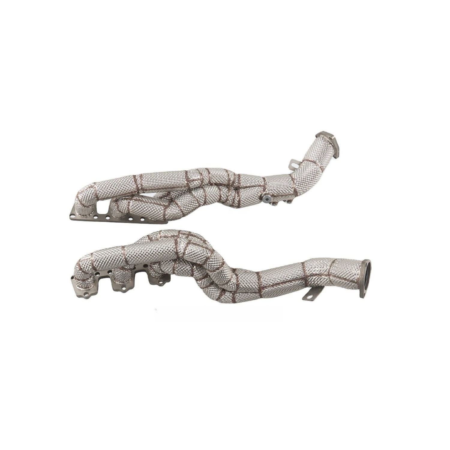 OUCHI High Quality for A6 A7 C7 S4 S5 B8 3.0T Header Exhaust Stainless Steel with Heat Shield Auto Performance Parts