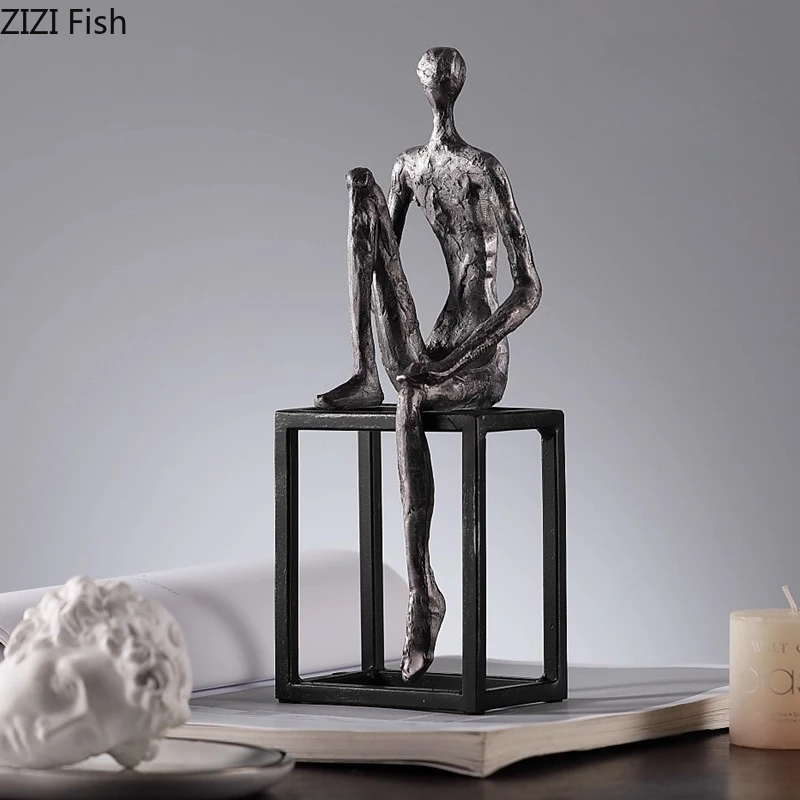 sculpture-de-personnage-retro-en-resine-ornements-de-personnage-modele-de-statue-abstraite-accessoires-de-decoration-pour-la-maison-artisanat-figurines-artisanales