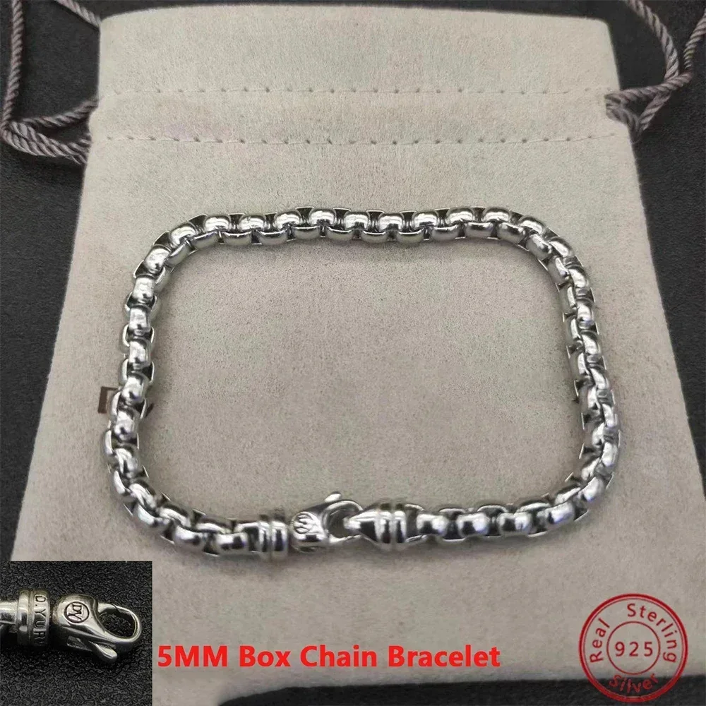 

Высококачественный модный серебряный браслет из серебра 925 пробы для банкетов