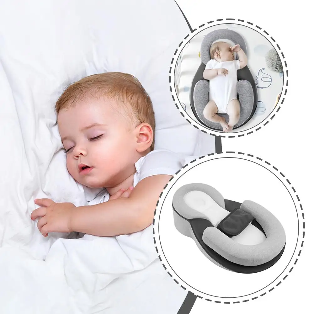 15 °   Cuscino a cuneo per bambini con design in pendenza Anti sputo Latte Allattamento Anti rotolo Supporto per riflusso infantile Aiuta a dormire Cuscino per allattamento