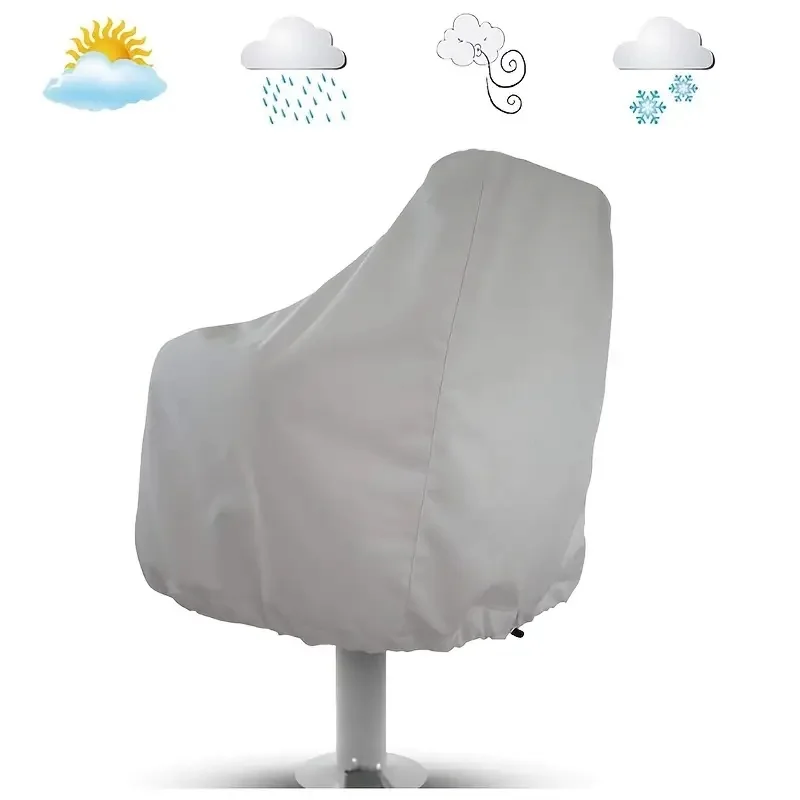 Boat Seat Cover Set, Wear-Resistant Non-Slip Yacht Seat Protector, Universal for Yacht RV And Campervan, Marine Boat Seat Cover view 3