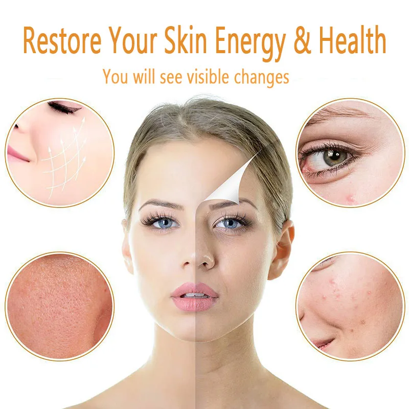 مايكرو الحالي مدلك الوجه مكافحة الشيخوخة الوجه رفع مدلك الباردة الساخنة ضغط التنظيف العميق مكافحة الشيخوخة أداة العناية بالبشرة #3