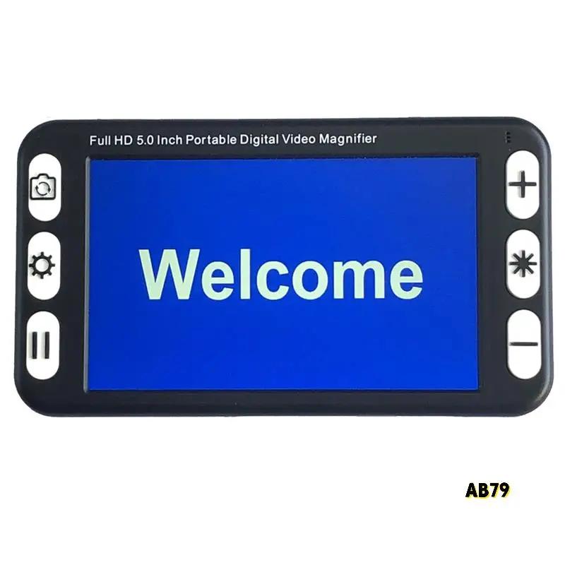 5-дюймовый ЖК-дисплей, портативная лупа, видеолупа низкого зрения, электронное средство для чтения, цифровая видеолупа, вилка европейского стандарта