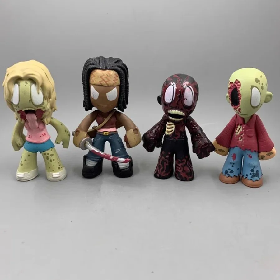 

Genuine Funko Walking Dead Series Terror Mini Zombie Standing Style Action Figures Fun Toys Desktop Decor Birthday Gift