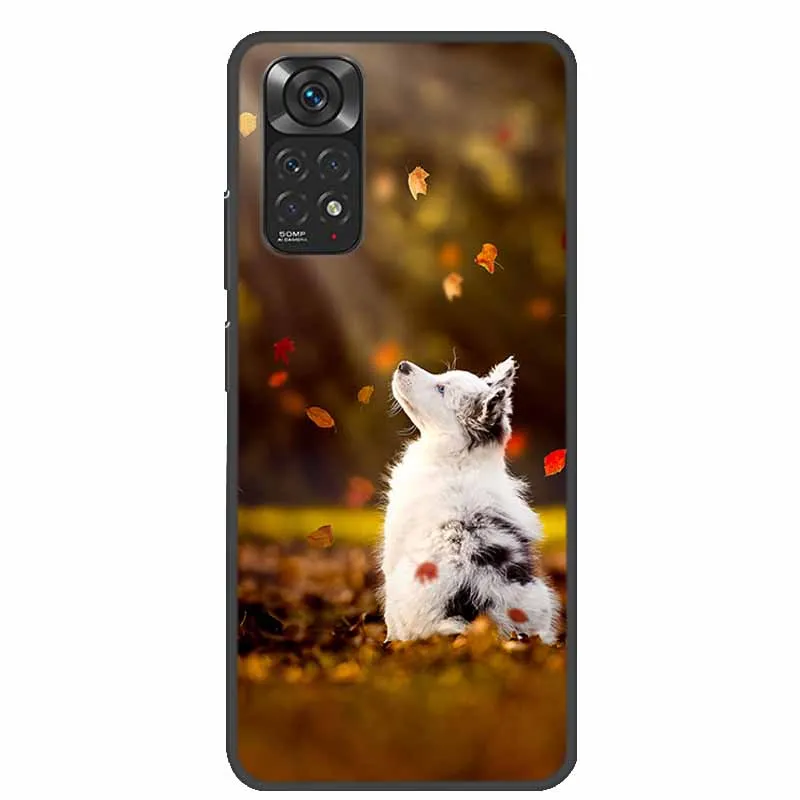 Etui na Redmi Note 11 Note 11S Miękkie silikonowe etui TPU na tył Xiaomi Redmi Note 11 Pro 5G Obudowa na telefon Redmi Note11S 4G Coque