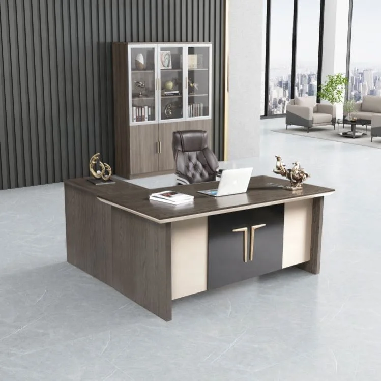 Popular Modern Style Wooden Office Desk Furniture Design Manager Table