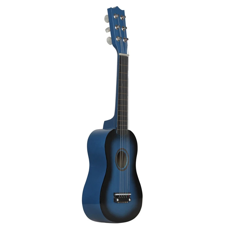 Ukulele 21 Inch Ukulele Soprano 6 Strings Hawaiian Guitar Uke Musical Instruments For Music Beginner, Easy To Use