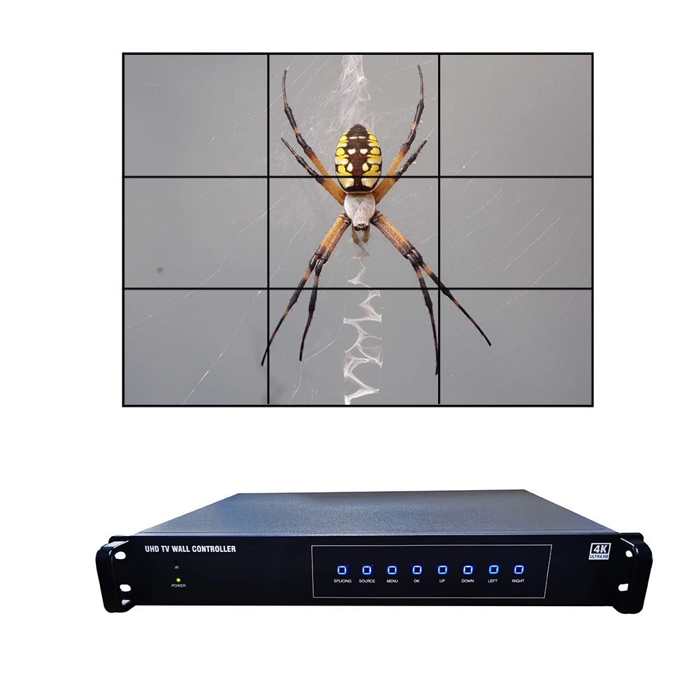 High Quality 3 High Definition Multimedia Interface Input 3 Output 3x3 Video Wall Controller