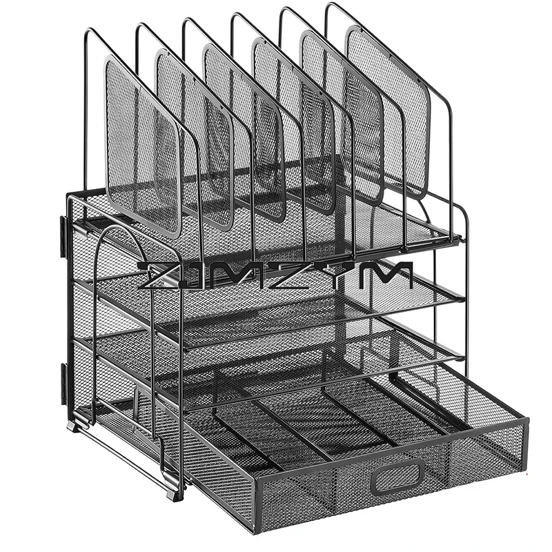 Vassoi per documenti portadocumenti da tavolo multistrato in metallo portadocumenti per ufficio vassoio portadocumenti forniture per ufficio