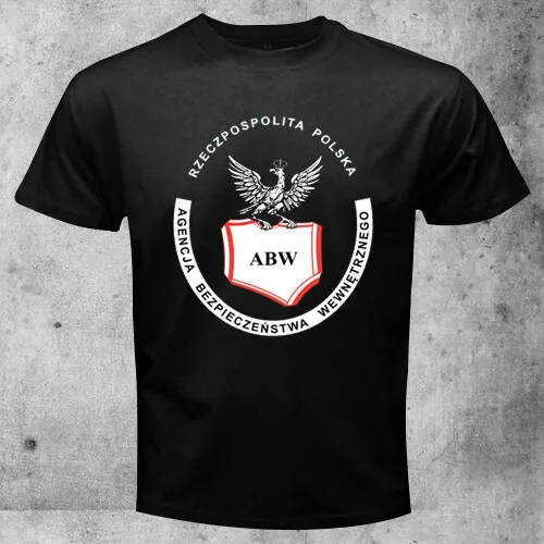 Poland Internal Security Counter intelligence Agency ABW T-shirt