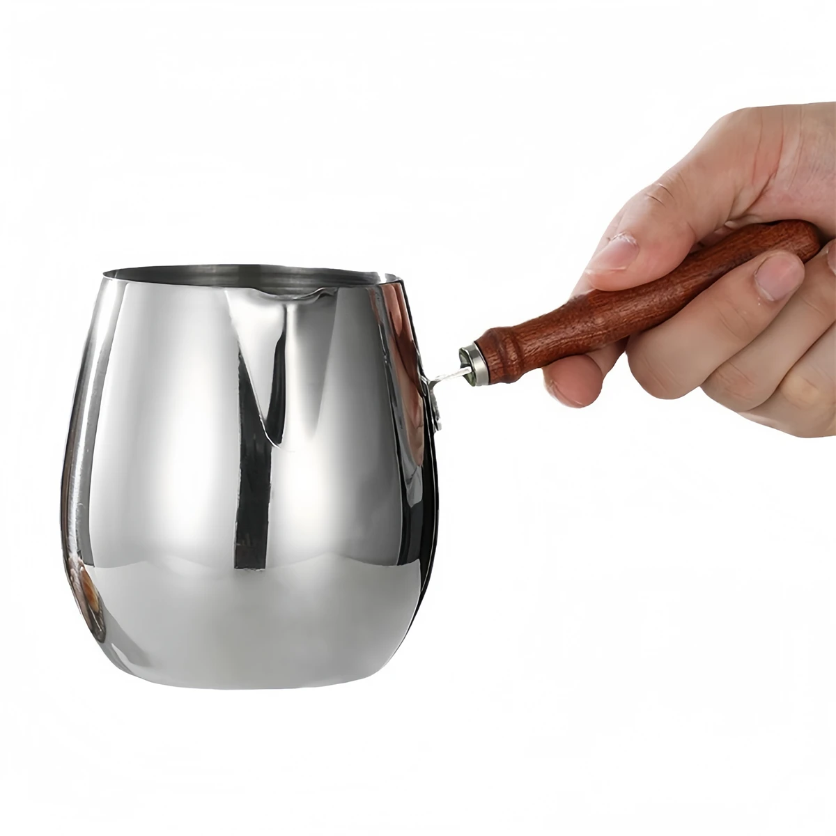 

Coffee Making Turkish Coffee Pot Chocolate Melting Pot Heating Multiple Capacity Options Comfortable Grip Handle