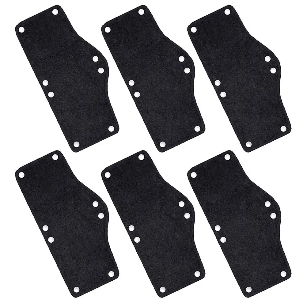 

6Pcs Washable Hard Hat Sweatband Polyester Safety Sweatband Liner Sweat Absorbing Reusable Worker Hardhat Sweat Band