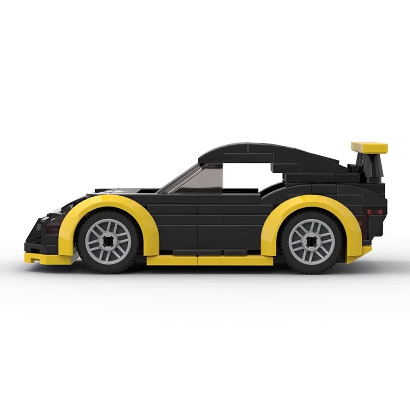 MOC-43682 Automotive Building Block Children DIY Small Particle Creative City Sports Car Puzzle Assembly Car Model Boy Toy Set