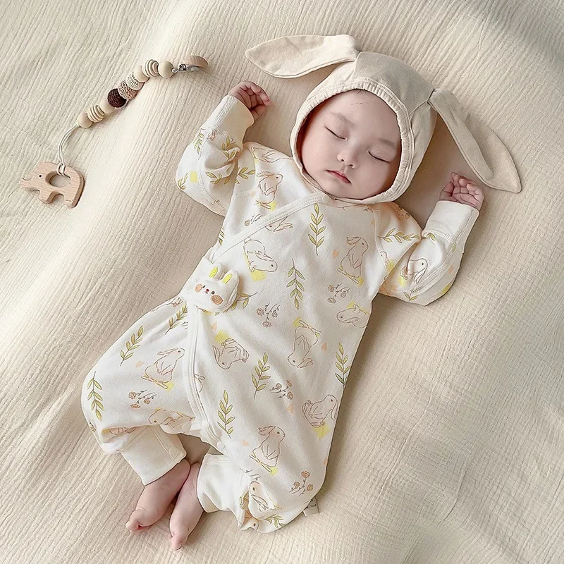 Newborn Baby Clothes Cute Design Rompers for Boys Girls Long Sleeve Spring Bodysuit & One Piece 5-day Shipping Baby Clothes