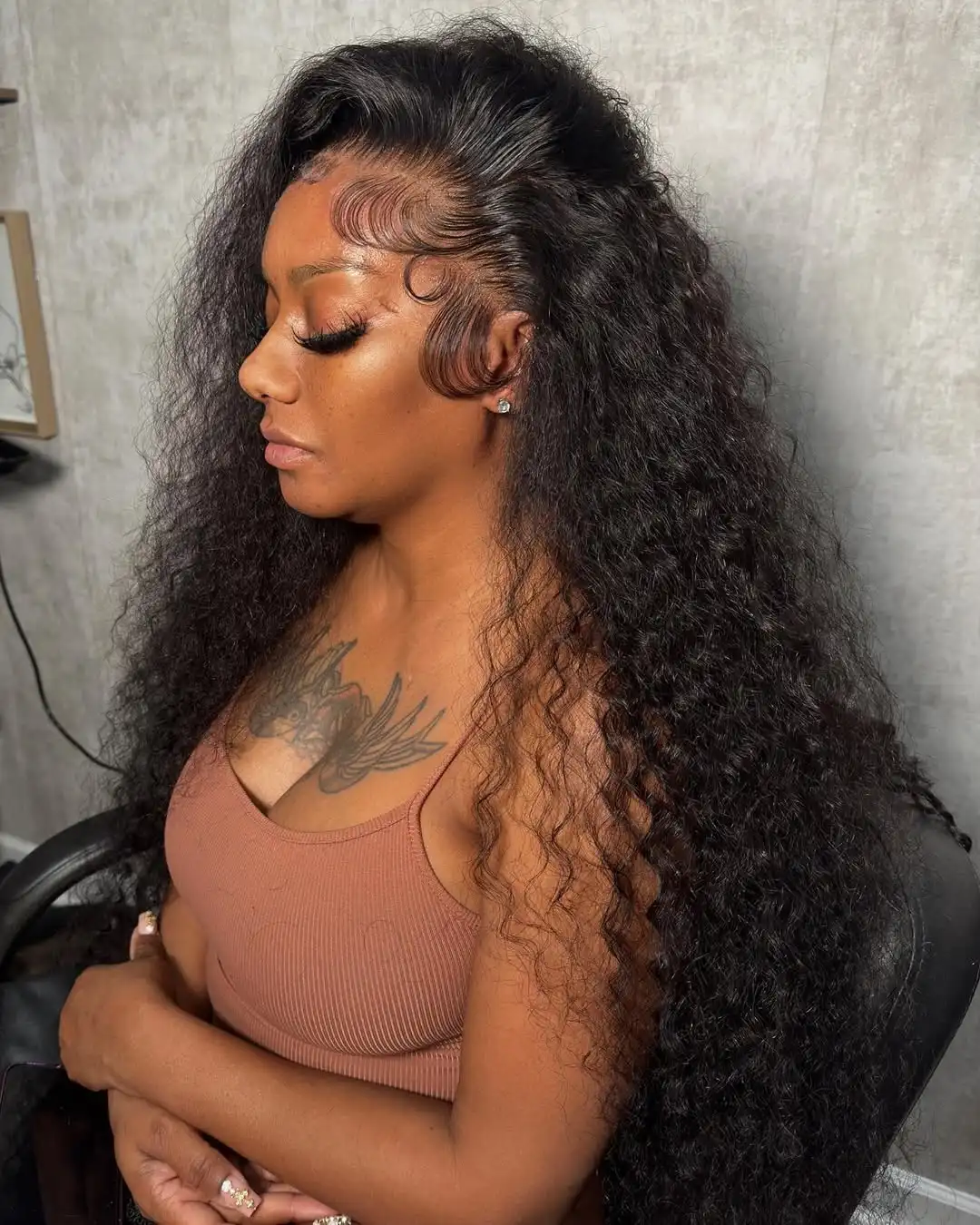 

Valuri 250 Density 30 40 Inch Deep Wave 13x6 HD Lace Frontal Wig Water Wave Curly 13x4 Lace Frontal Wig Human Hair For Women