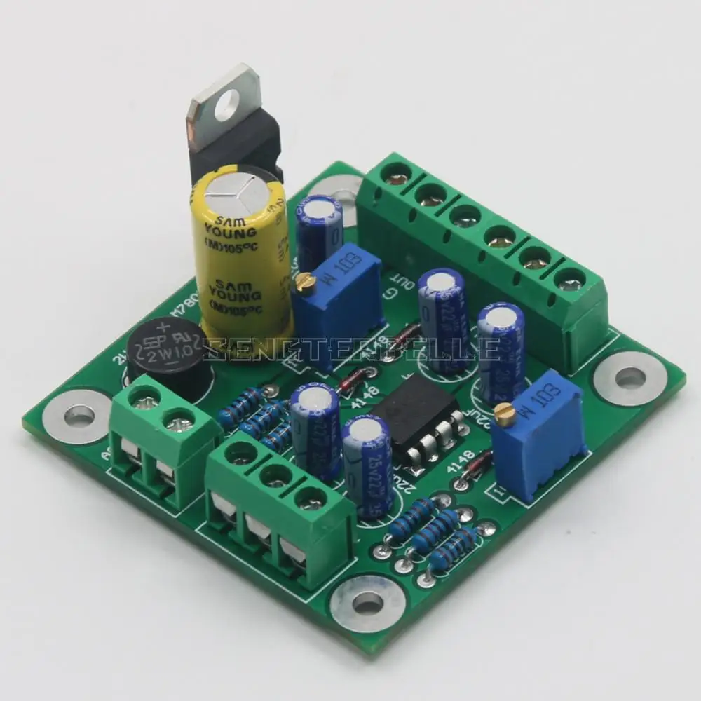 

Tube Audio Amplifier Preamp DB Level VU Meter Driver Circuit Finished Board Kit