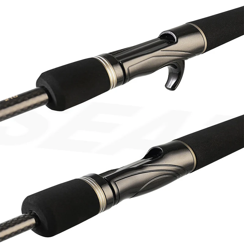 Spinning Casting Carbon ML Fishing Rod 5-6 Sections 1.8m/2.1m/2.4m Portable Travel Lure Rod Spinning Fishing Rods Fishing Tackle