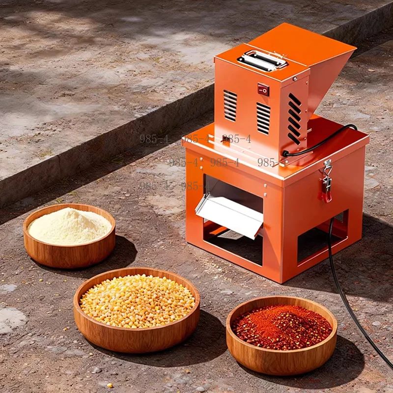 220V Household Mini Flour Mill Electric Grinder for Cornmeal Chili Powder Herb Grinding