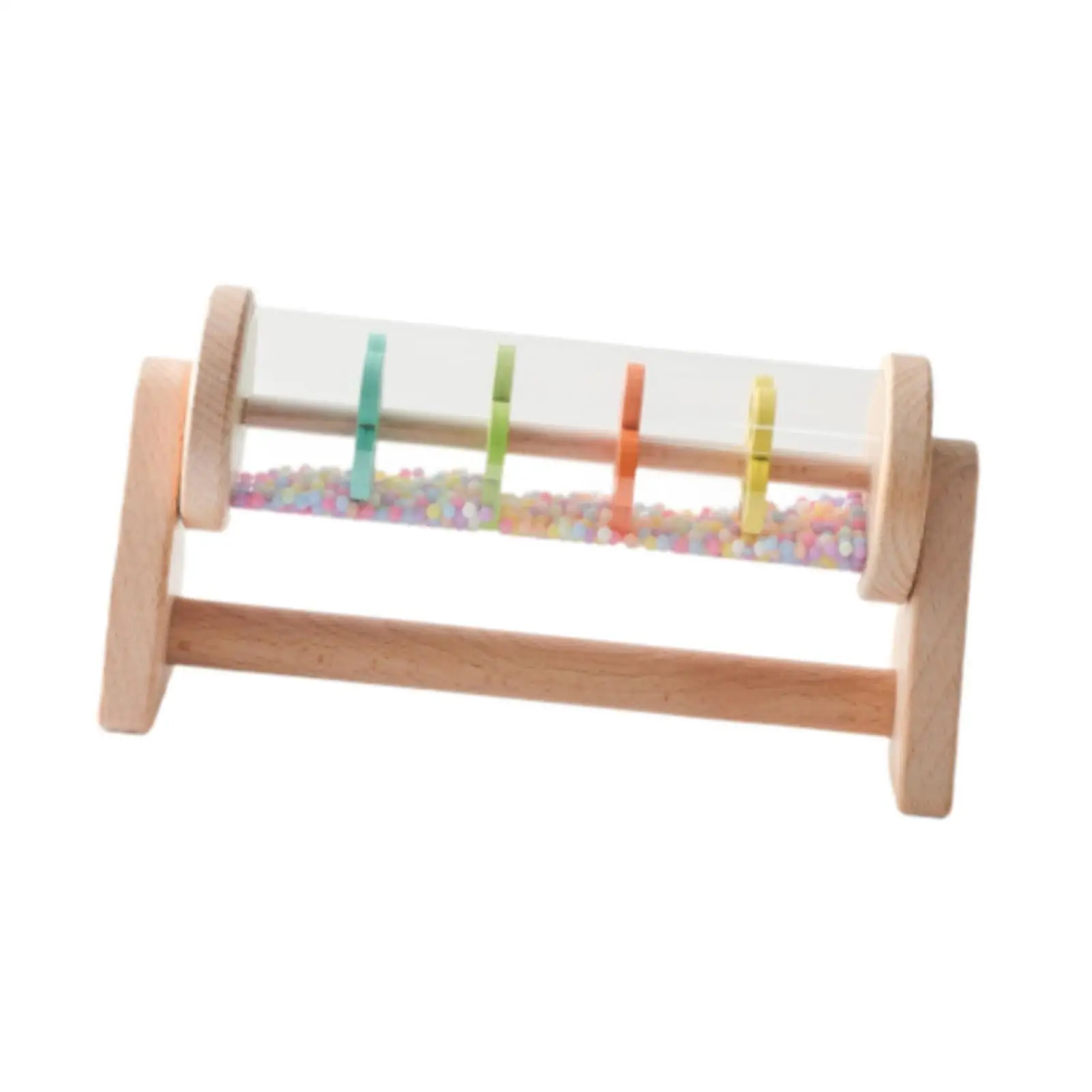 Rainmaker Fine Motor Skill Learning Classic Wooden Rain Stick Rain Sound Sensory Developmental dla dzieci i niemowląt od 6 miesięcy
